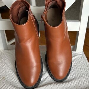 Women’s Brown Leather Ankle Boots
